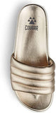 Cougar Women's Prato Water Repellent Leather Slide Sandal