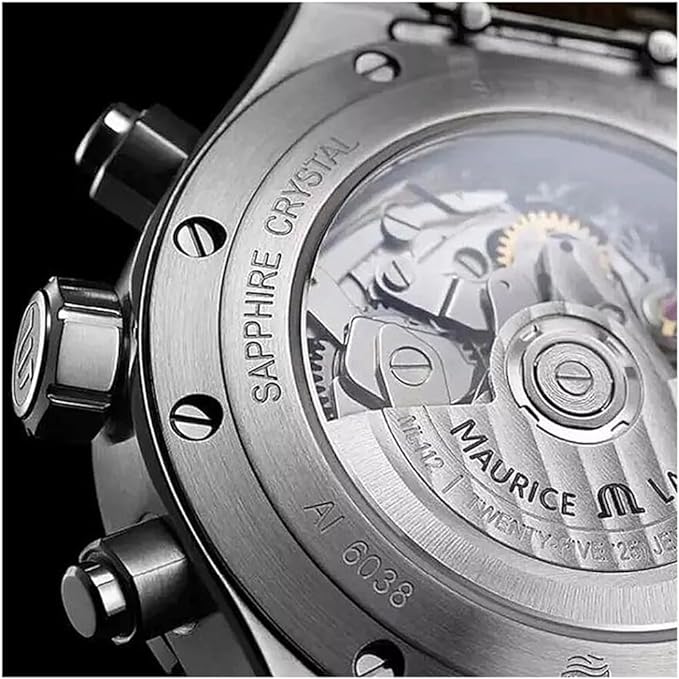 Maurice Lacroix Men's Aikon Automatic Silver 44 mm Chronograph Watch
