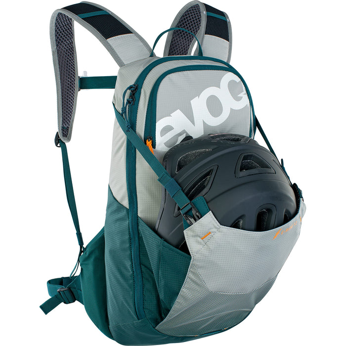 Evoc Ride 12 Hydration Bag 12L Bladder Not Included Stone Grey/Petrol Backpack
