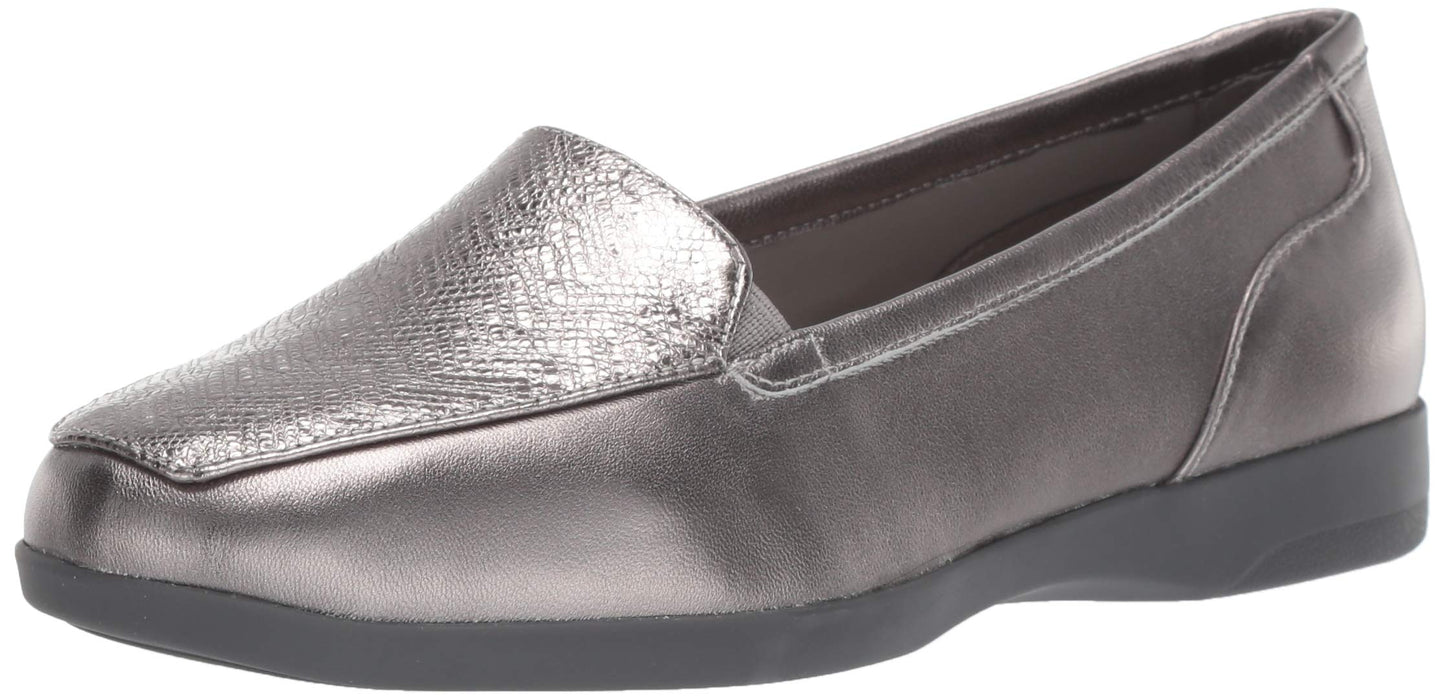 Easy Spirit Women's Devitt Silver Size 6 Oxford Flat Shoes