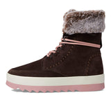 Cougar Women's Vanetta Cocoa Suede Size 6 Premium Faux Fur Mid Boot