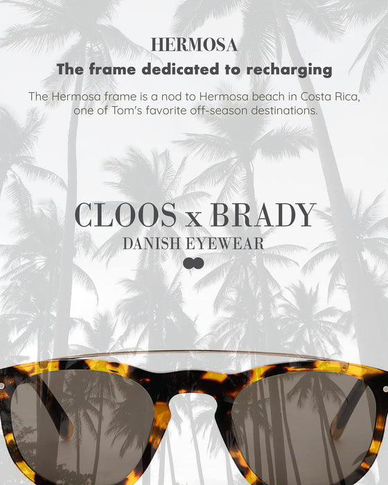 Christopher Cloos Brady X Hermosa Ristretto 49mm Polarized Sunglasses