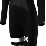 Hurley Youth Fusion 302 Black Back Zip Size 10 Fullbody Wetsuit