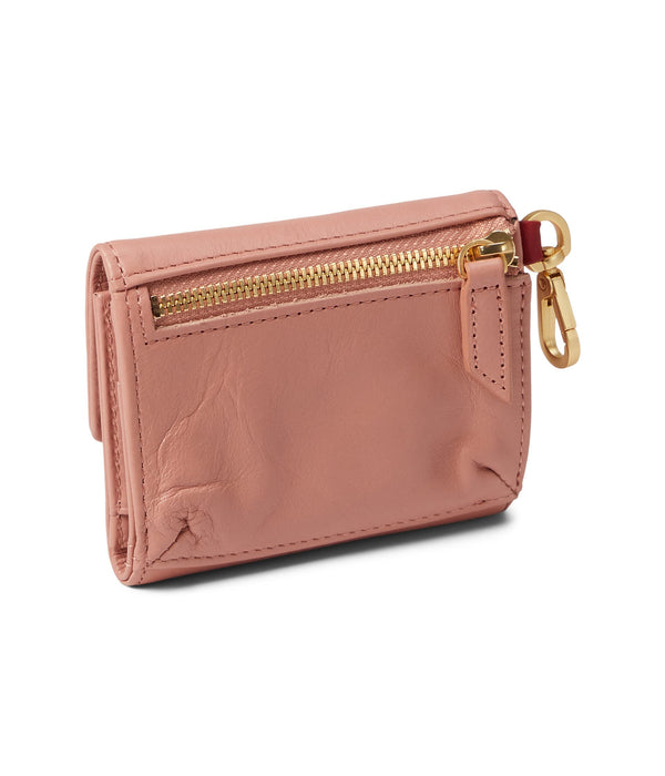 Hammitt Royce Key Leather Wallet Pink Sands One Size