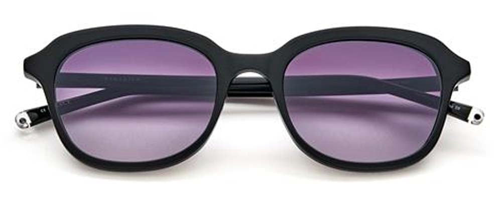 Paradigm 19-41 Sunglasses Plastic Black Frame Purple Lens