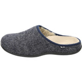 Strive Men's Copenhagen Dark Grey Size 7.5 Memory Foam Orthotic Slipper