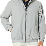 Cutter & Buck Men's Nine Iron Twill Breathable Vented Back Full Zip Water Resistant Jacket (Oxide - Small)