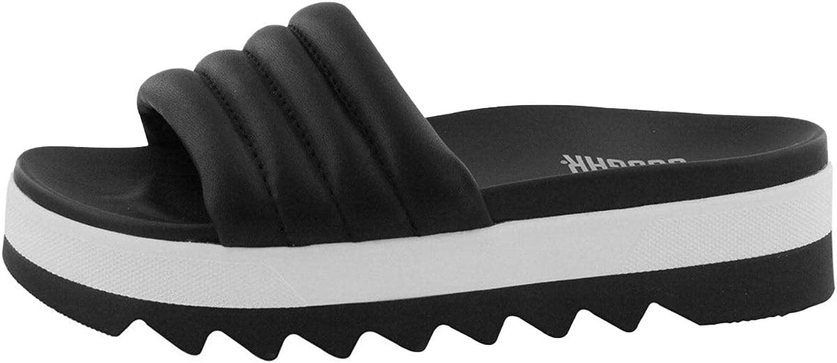 Cougar Women's Prato Water Repellent Leather Slide Sandal