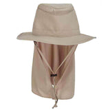 Stetson Men's Reel In No Fly Zone Neck Flap Hiking Hat