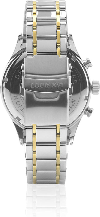 LOUIS XVI Men's Danton Silver/Gold Dial Swiss Made Analog Watch