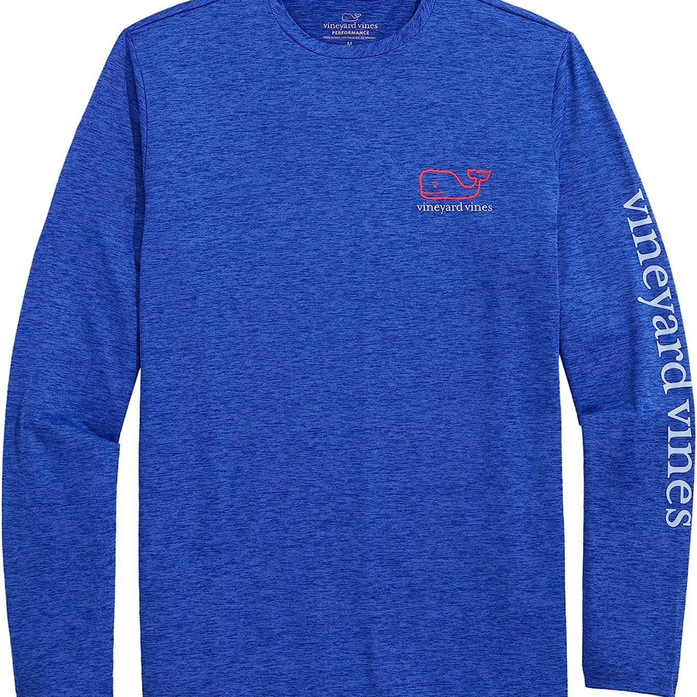 Vineyard Vines Men's Long-Sleeve Whale Harbor Tee Shirt