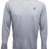 White Water Small Grey UltraFlex Breathable Long Sleeve Shirt