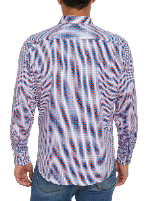 Robert Graham Men's Sag Harbour Multi XX-Large Button-Up Long Sleeve Shirt
