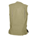 Tag Safari Vent Back Livingstone Vest for Men, 100% Cotton Vest for Hunters, Explorers, Photographers and Journalists