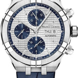 Maurice Lacroix Men's Aikon Automatic Silver 44 mm Chronograph Watch
