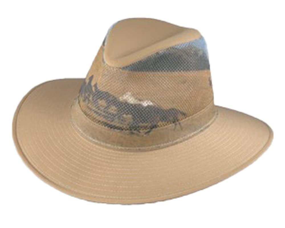 Henschel Aussie Breezer Cotton Mesh Crown