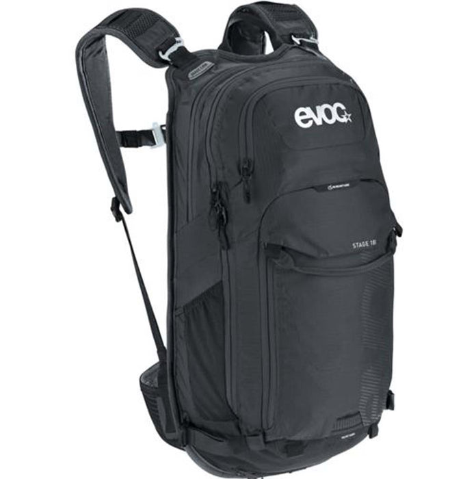 Evoc Stage 18l Black Technical Performance Backpack without Hydration Bladder