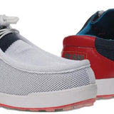 SKONI Men's Slip-On  Lightweight Moc Toe Golf Shoe