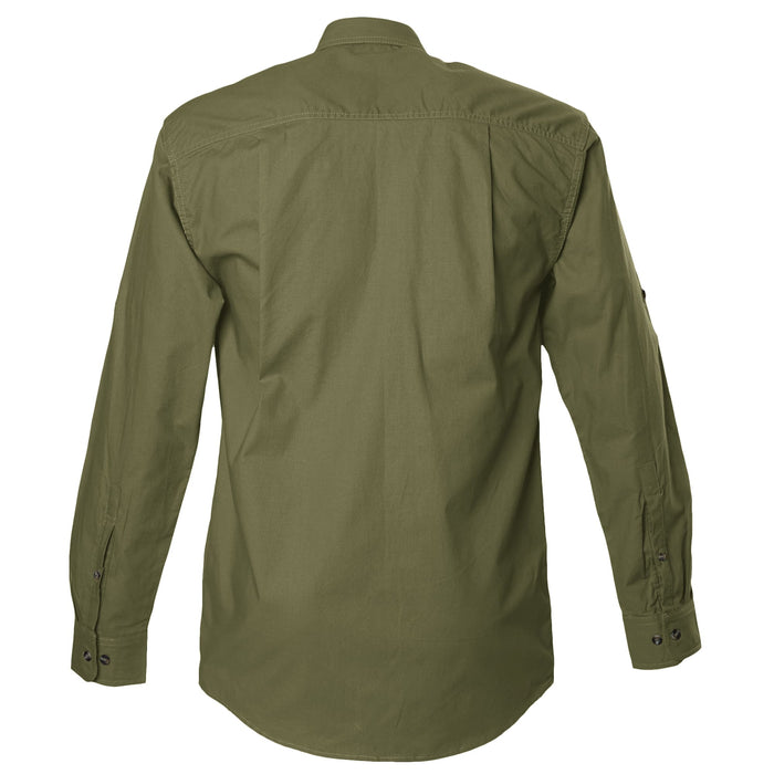 TAG Safari Men's Safari Long Sleeve Shirt w Chest Pockets