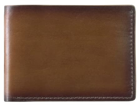 Johnston & Murphy Men's Bi-Fold RFID Wallet Brown