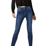 Mavi Women's Alissa Dark Supersoft 24/32 High Rise Super Skinny Jeans