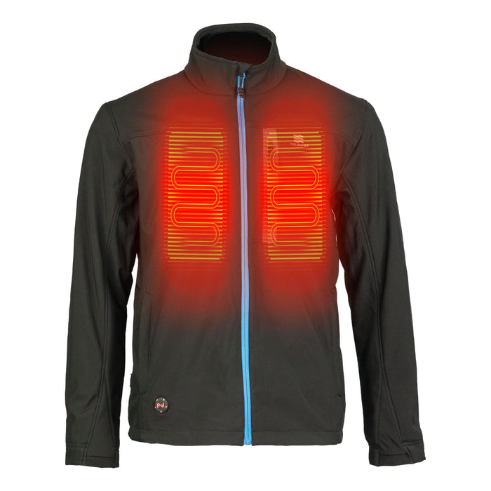 Fieldsheer Mobile Warming Men's Black Alpine 2.0 XX-Large Heated Work Jacket