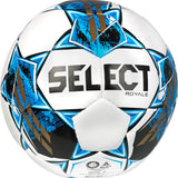 Select Bundle of 10 Select Royale V22 Soccer Ball White/Blu Size 5 NFHS Approved