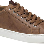 Johnston & Murphy Men's Banks Lace-To-Toe Retro Style Tan Size 8.5 Shoes