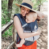 LLLbaby Complete All Seasons Ergonomic 6-in-1 Baby Carrier Newborn to Toddler - with Lumbar Support - for Children 7-45 Pounds - 360 Degree Baby Wearing - Inward & Outward Facing - Etch