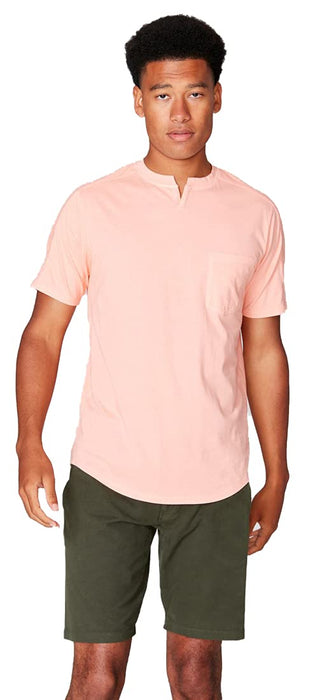 Good Man Brand Premium Cotton Jersey Notch Neck Crew Shirt