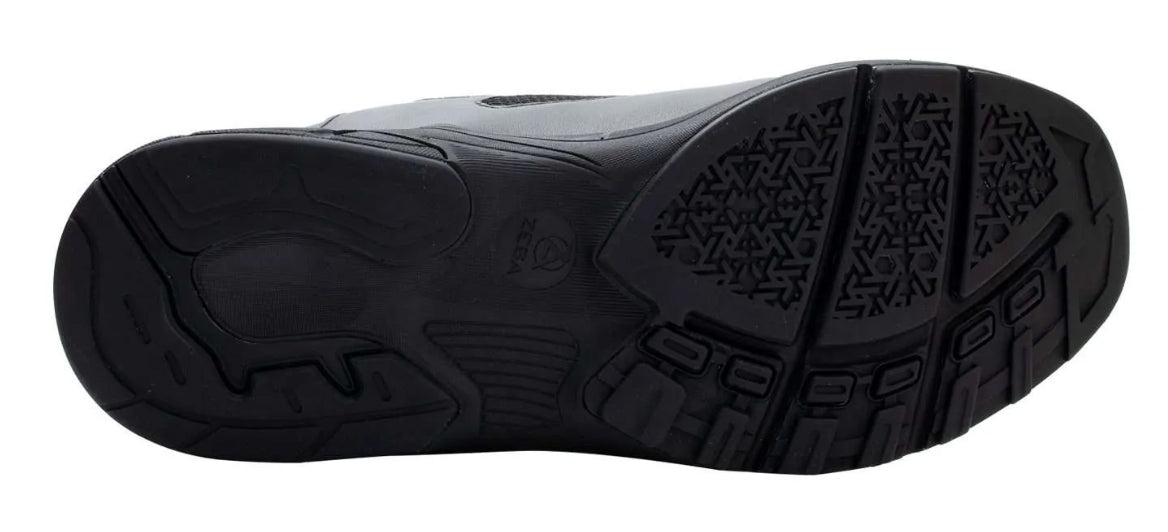 Zeba Men's Cosmic Black Size 9 Hands Free Slip-On Walking Shoes