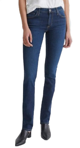 AG Adriano Goldschmied Women's The Harper Essential Mid-Rise Straight Jeans
