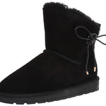 Bayton Women's Ellen Black Size 6 Faux Fur Fashion Boot - Sports by Sager