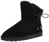 Bayton Women's Ellen Black Size 6 Faux Fur Fashion Boot