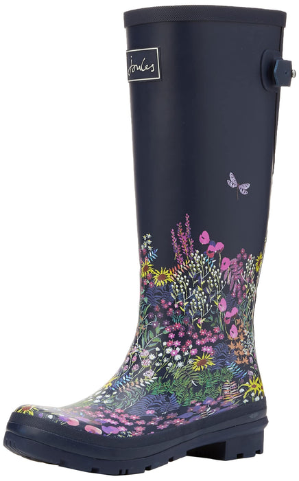 Joules Welly Print Navy Ditsy 10 B (M)