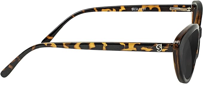 Glassy Selina Cateye Premium Polarized Sunglasses with Glare Reducing Lenses, 100% UV Protected