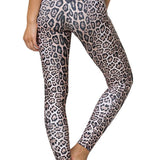 Onzie High Rise Leopard X-Small Midi Leggings