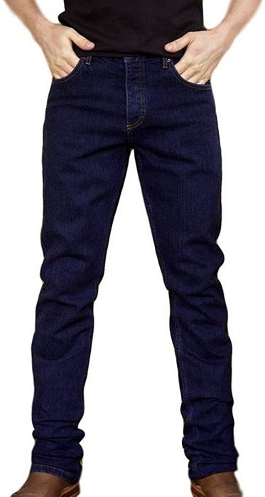 Kimes Ranch Men's Wayne Indigo 35W x 34L Slim Fit Straight Leg Jeans