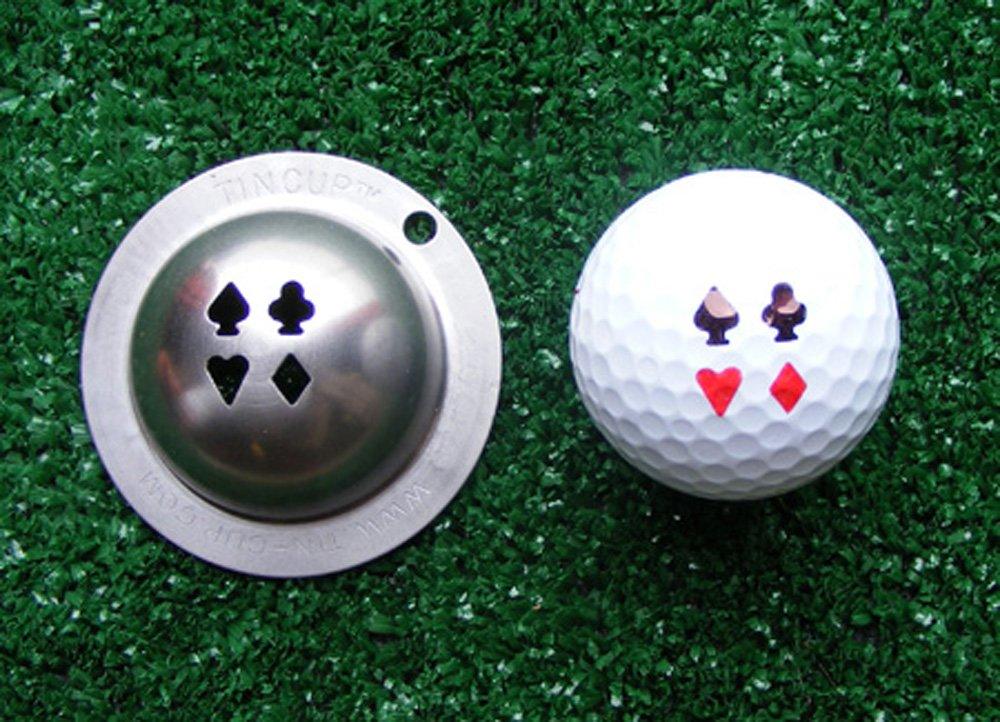 Tin Cup Golf Ball Custom Marker Alignment Tool