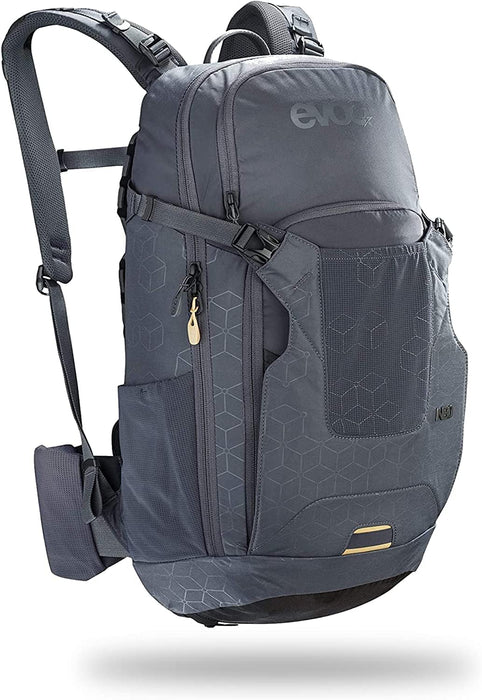 Evoc NEO 16L Carbon Grey L/XL Protector Pack with Integrated Airshield