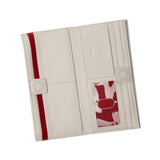 Hammitt 110 North Folding Leather Wallet Calla Lily White One Size With Zipper