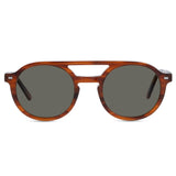 Christopher Cloos Larvotto Bourbon 48mm Minimalistic Polarized Sunglasses