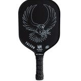 Wild Monkeys "FALCON" Wide Body Lightweight Raw Carbon Fiber Pickleball Paddle