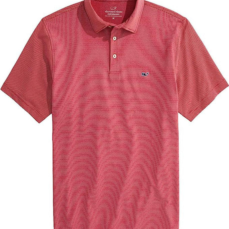 Vineyard Vines Men's St. Jean Stripe Sankaty Polo