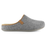 Strive Men's Cologne Light Grey Size 9  Wool Mule Orthotic Slipper