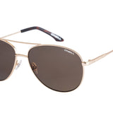 O'neill Pohnpei 2.0 Matte Gold Polarized Brown Lens Sunglasses
