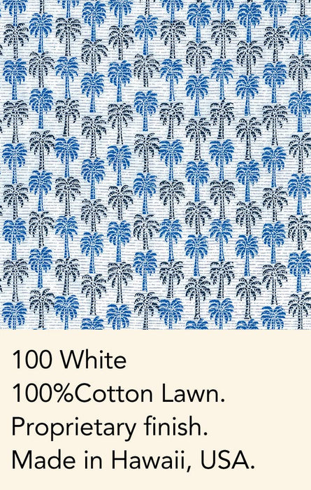 Tori Richard Thousand Palms White Medium Short Sleeve Hawaiian Shirt