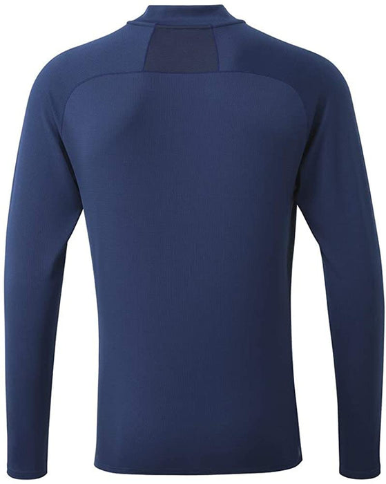 Gill Men's Millbrook Medium Dark Blue Quarter Zip Long Sleeve Shirt