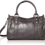 Frye Melissa Zip Satchel Leather Handbag