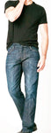 Mavi Men's Marcus Size 33/32 Slim Straight Leg Rinse Authentic Vintage Jeans